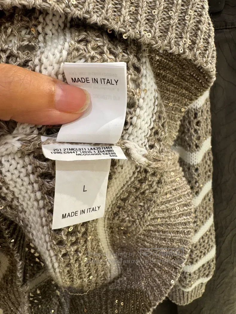 Brunello Cucinelli Brunello Cucinelli Knitting Size L / US 10 / IT 46 - 3 Thumbnail