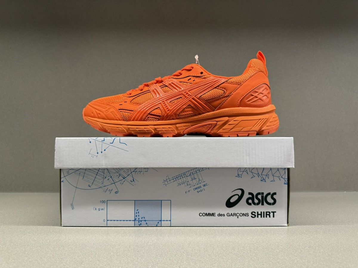 Asics × Comme des Garcons ASICS Gel-Nunobiki Comme des Garcons Shirt Orange Size US 9 / EU 42 - 2 Thumbnail