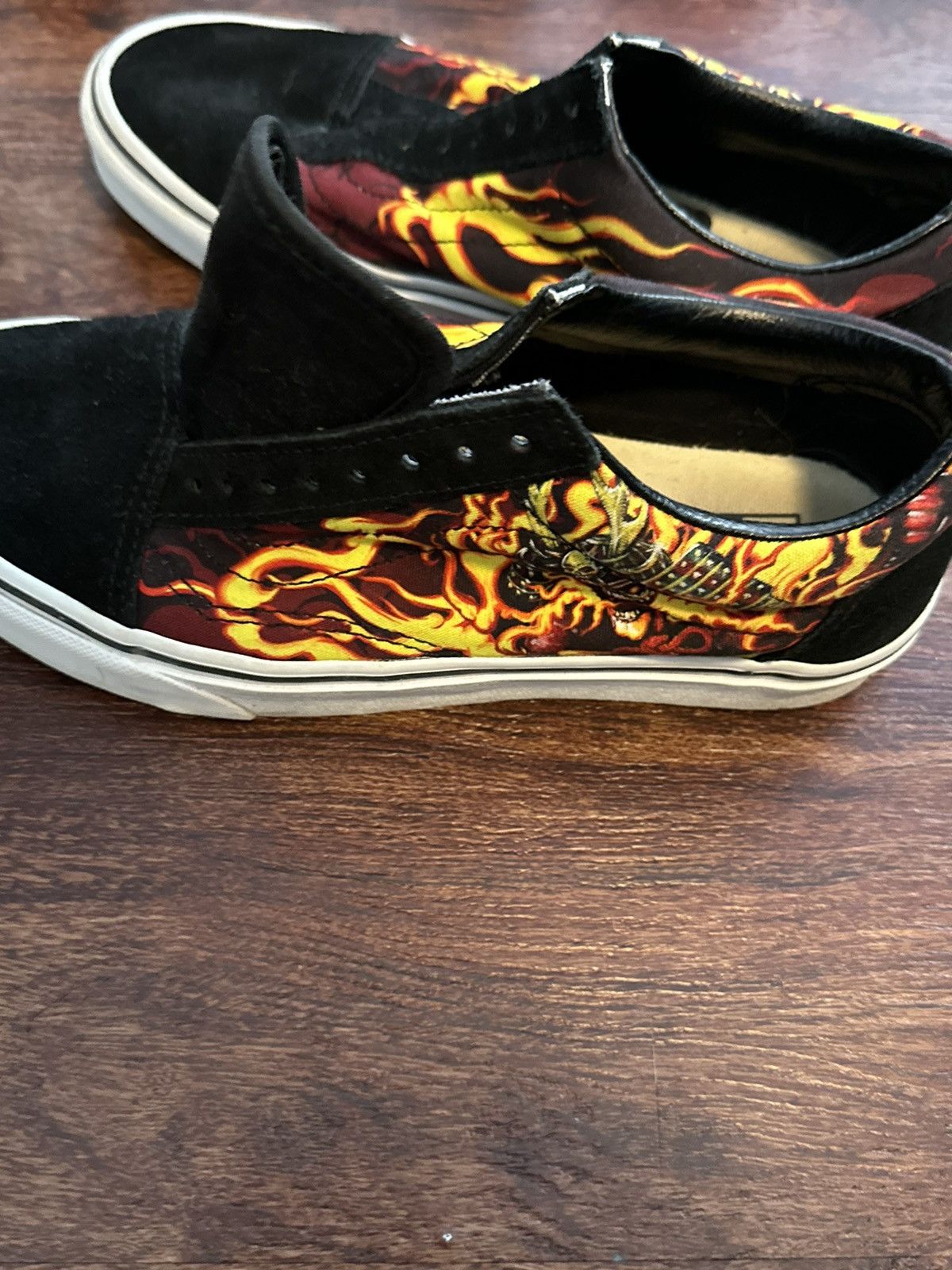 Vans Flaming Vans Size US 7 / IT 37 - 4 Thumbnail