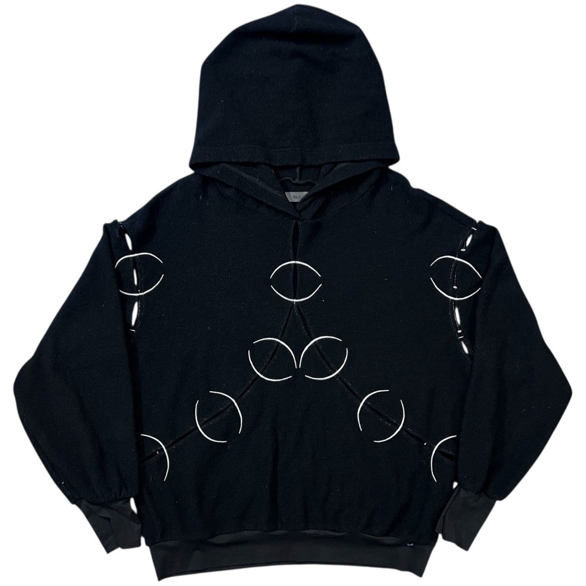 RUIbuilt RUi 2022AW Embroidered Hoodie Size S / US 4 / IT 40 - 1 Thumbnail