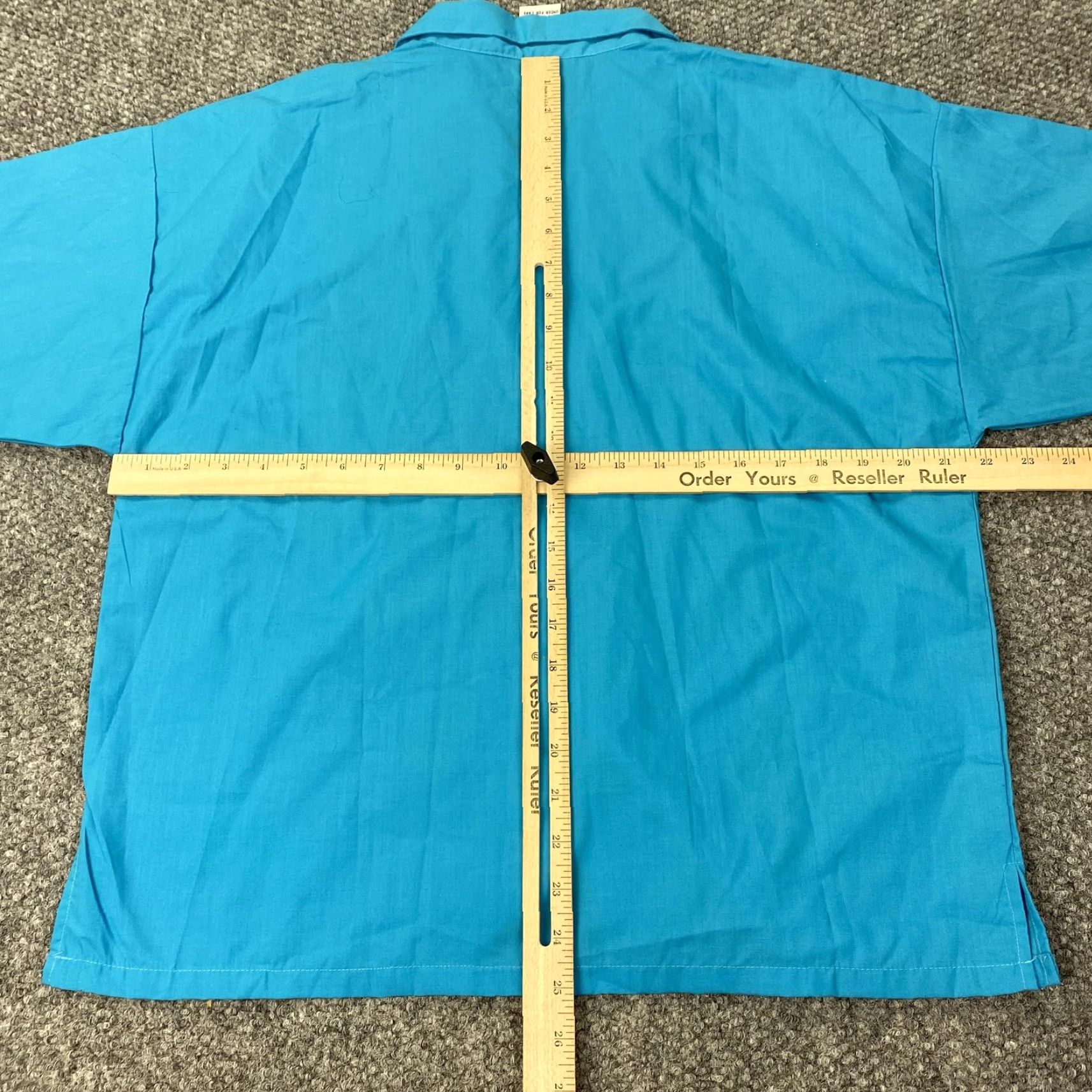 Vintage VINTAGE Babilonia Shirt Womens Medium Blue Health Nurse Food Service Uniform Button-Up Short Sleeve Pockets Womens Size M / US 6-8 / IT 42-44 - 7 Thumbnail