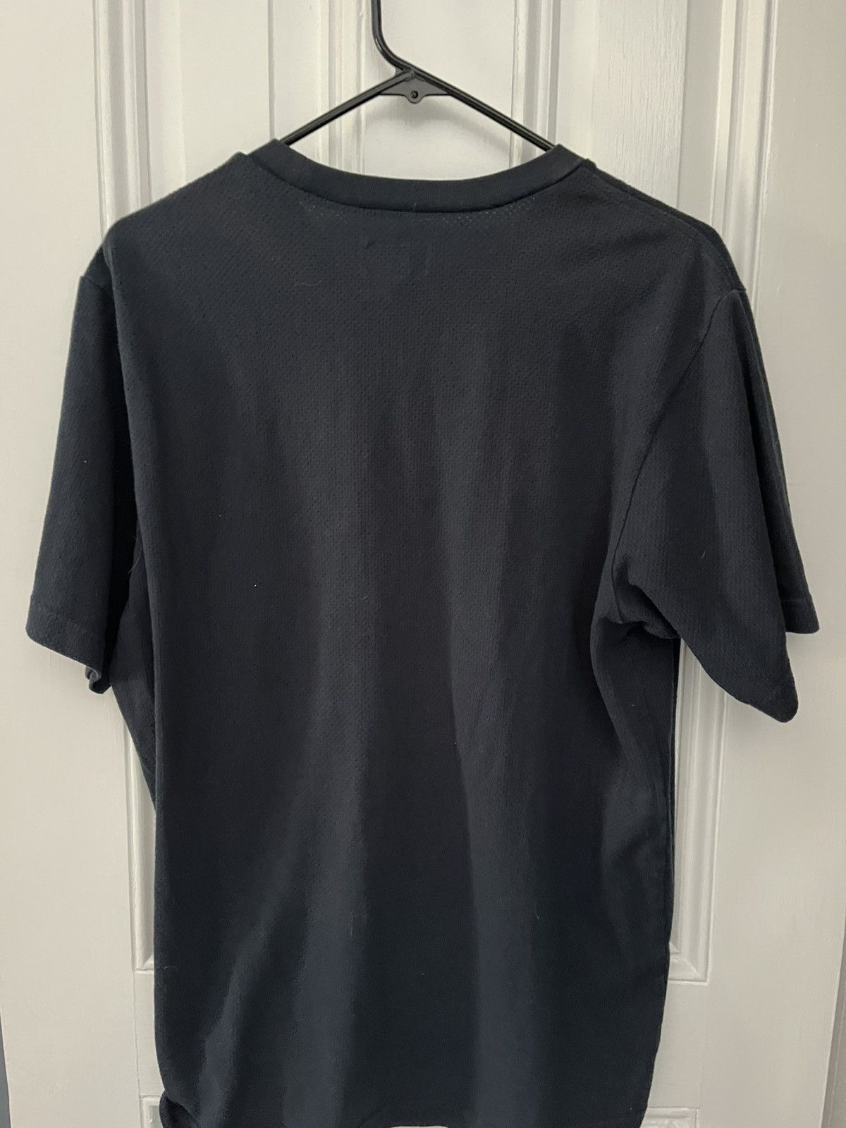 Supreme Supreme Mesh Arc Logo Navy Short Sleeve T Shirt Size US M / EU 48-50 / 2 - 5 Thumbnail
