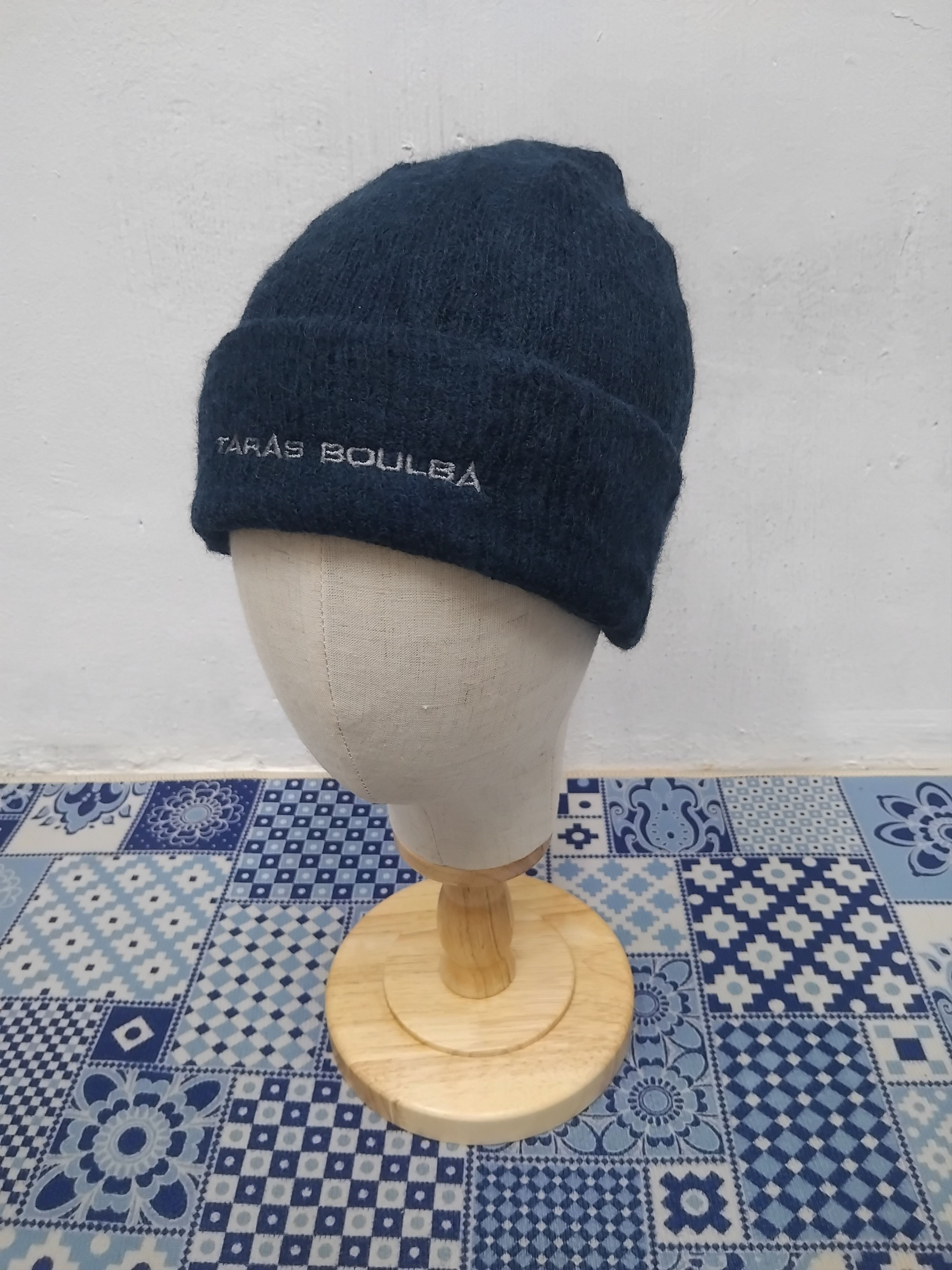 Japanese Brand 💥Taras baulba Navy blue Beanie Size ONE SIZE - 1 Thumbnail