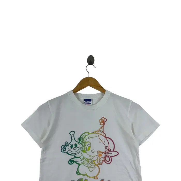 Vintage ANIME AKUBI CHAN Hakushon Daimaou Yobarete Tobidete T Shirt Size XS / US 0-2 / IT 36-38 - 2 Thumbnail