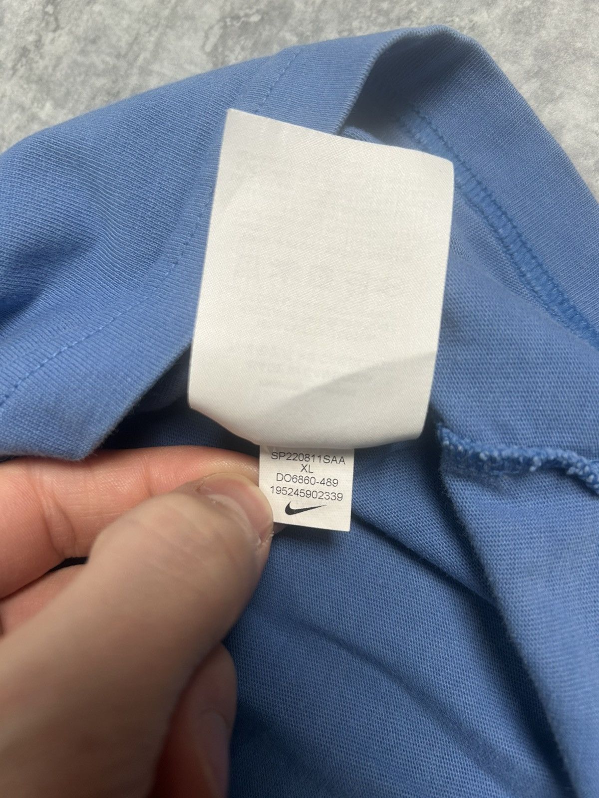 Nike ACG × Supreme Supreme x Nike ACG Grid Tee Blue - Size XL Size US XL / EU 56 / 4 - 10 Thumbnail