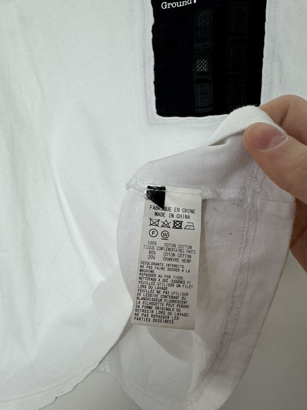 Ground Y GroundY by Yohji Yamamoto tee Japanese Designer Y-3 YS Size US XL / EU 56 / 4 - 5 Thumbnail