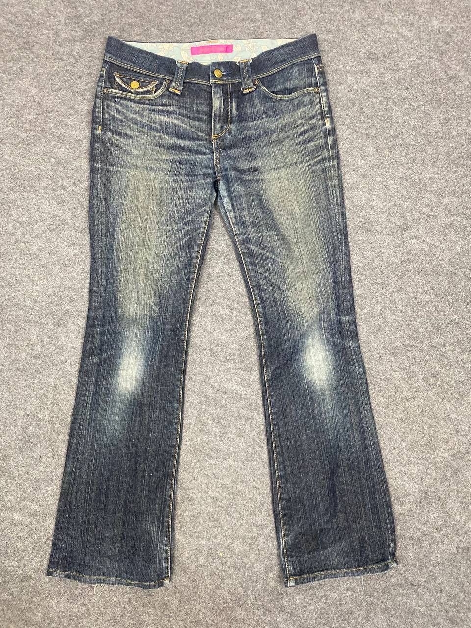 Japanese Brand uniqlo japanese brands bootcut flare denim Size 34" / US 12 / IT 48 - 7 Thumbnail