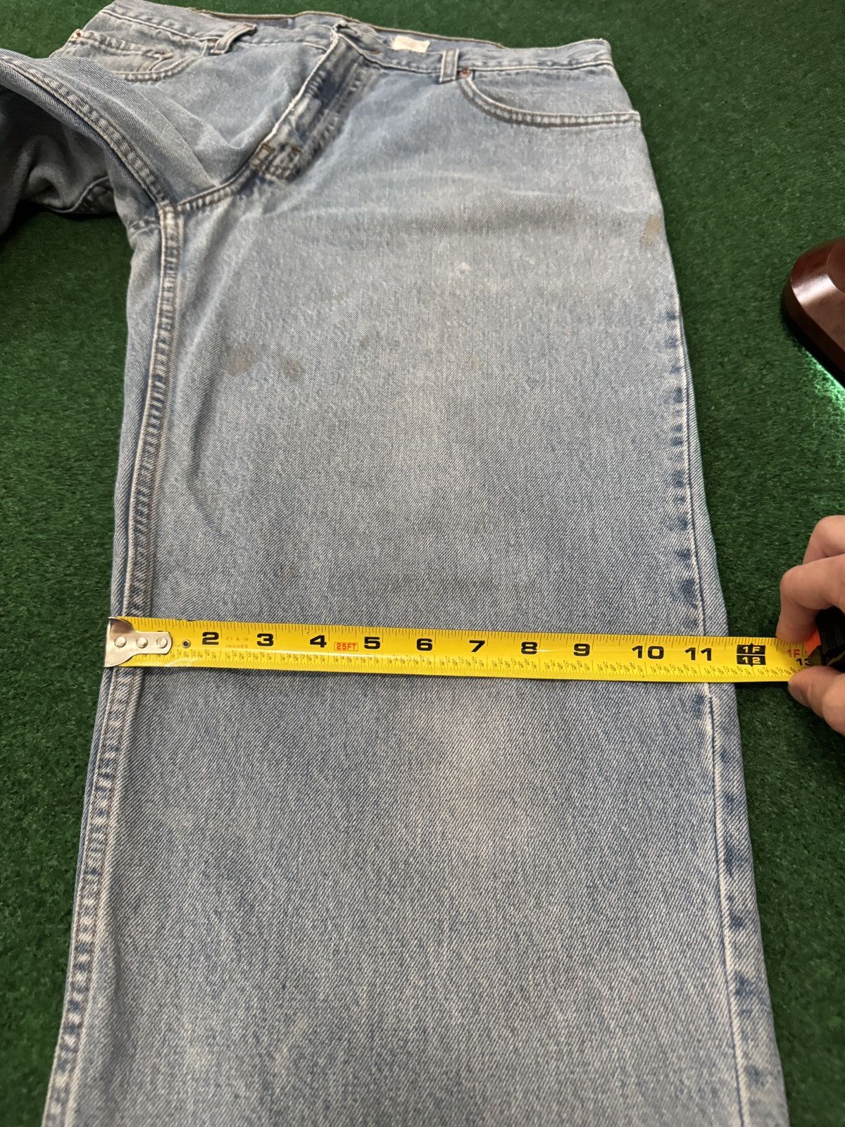 Levi's Vintage Clothing Vintage 90s Levi’s 570 Baggy Wide Leg Grunge Hip Hop Jeans Size US 35 - 9 Thumbnail