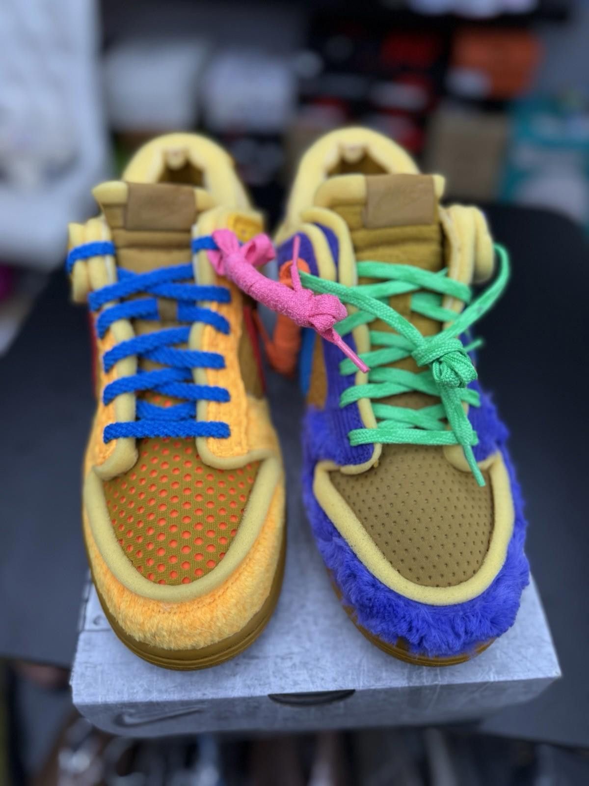 Nike 11.5 Nike Cactus Plant Flea Market Dunk Swamp Sponge Purple Size US 11.5 / EU 44-45 - 3 Thumbnail