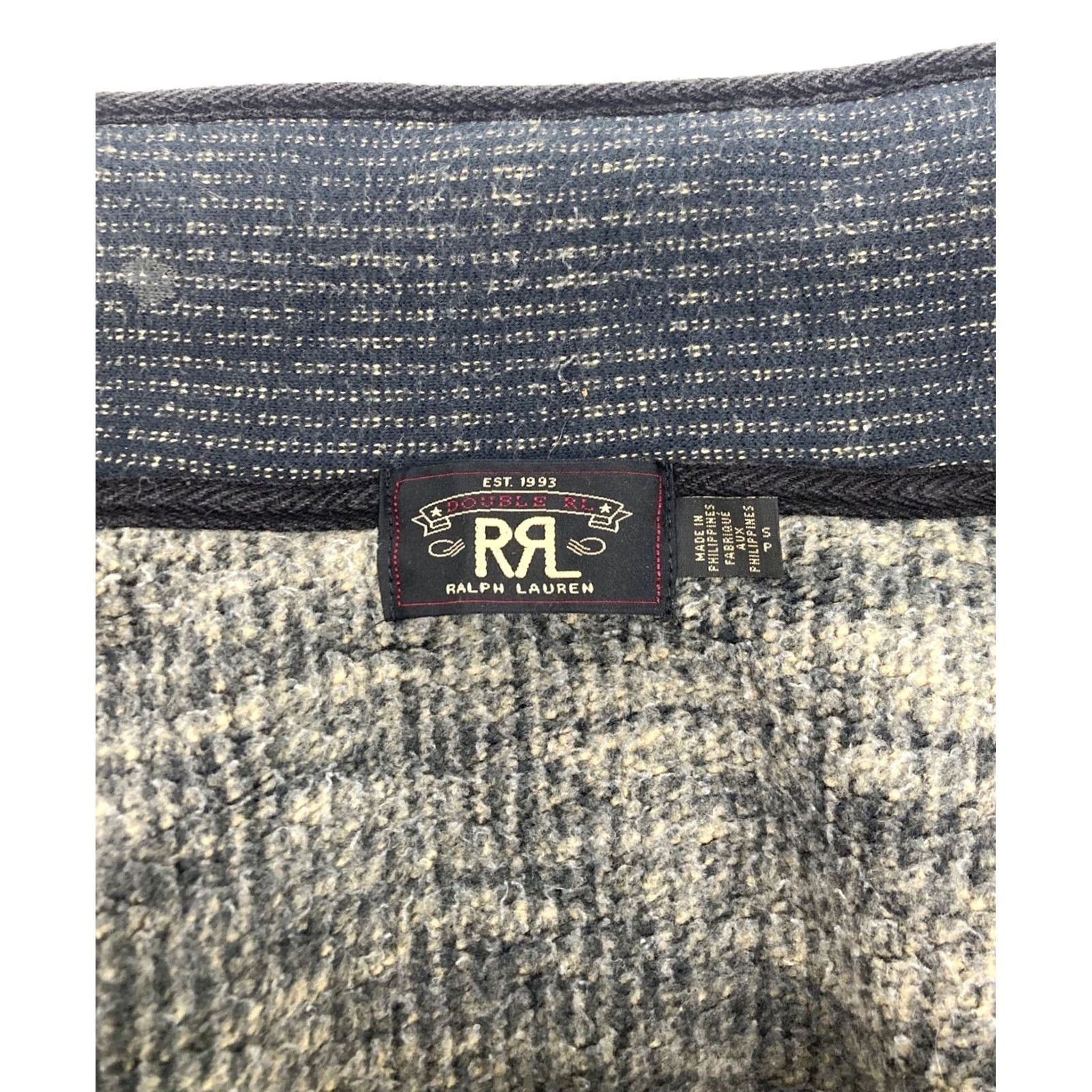 Ralph Lauren RRL Ralph Lauren Brown Beach Knit Jacket Gray Pockets Size S Men’s Knit Jacket Size US S / EU 44-46 / 1 - 4 Thumbnail