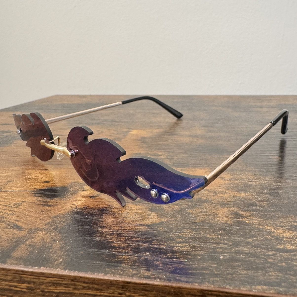 Vintage Vintage flame sunglasses Size ONE SIZE - 3 Thumbnail