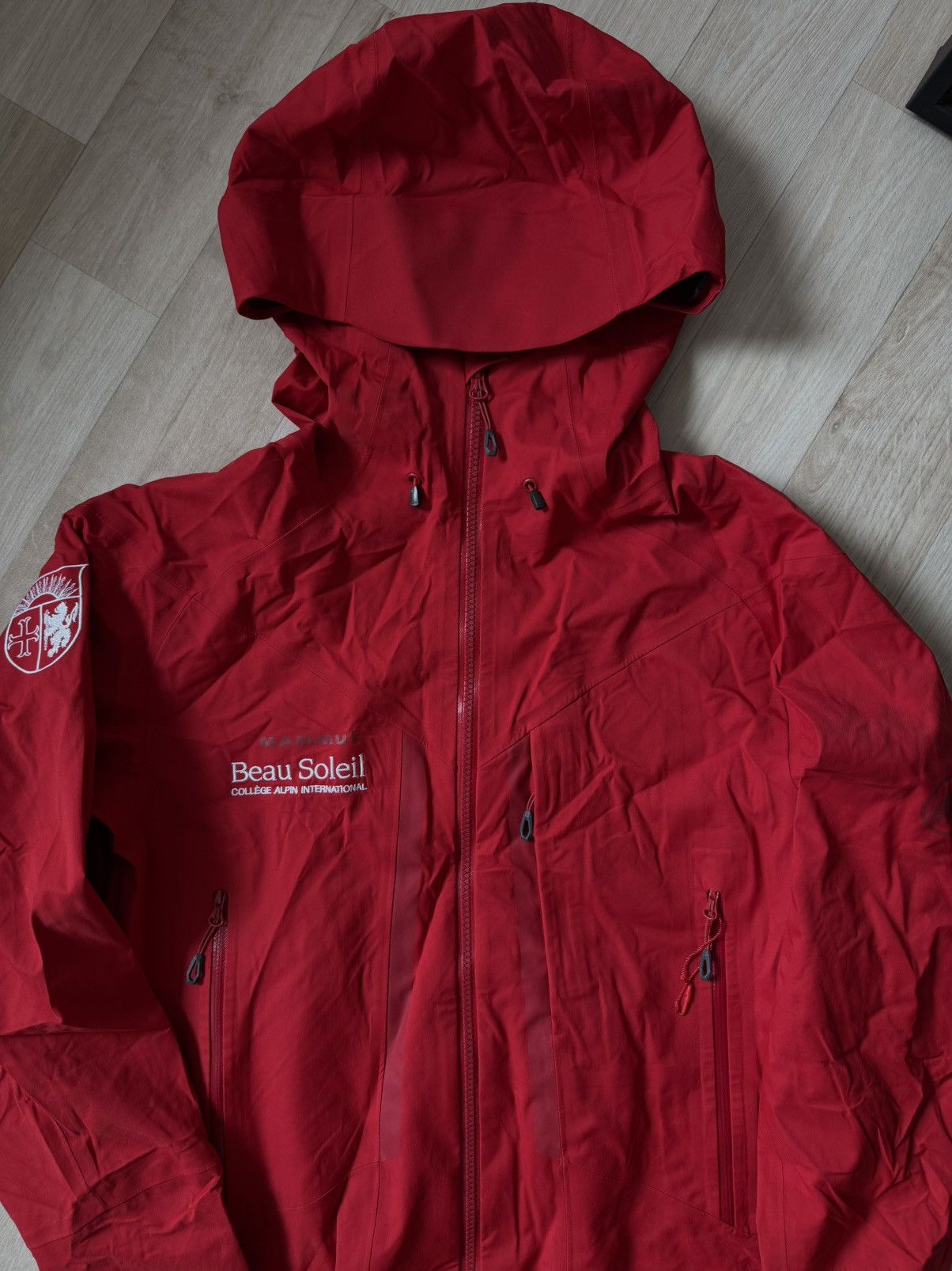 Mammut Mammut Masao Hooded Red Outdoor Jacket hiking trekking ski Size US M / EU 48-50 / 2 - 9 Thumbnail
