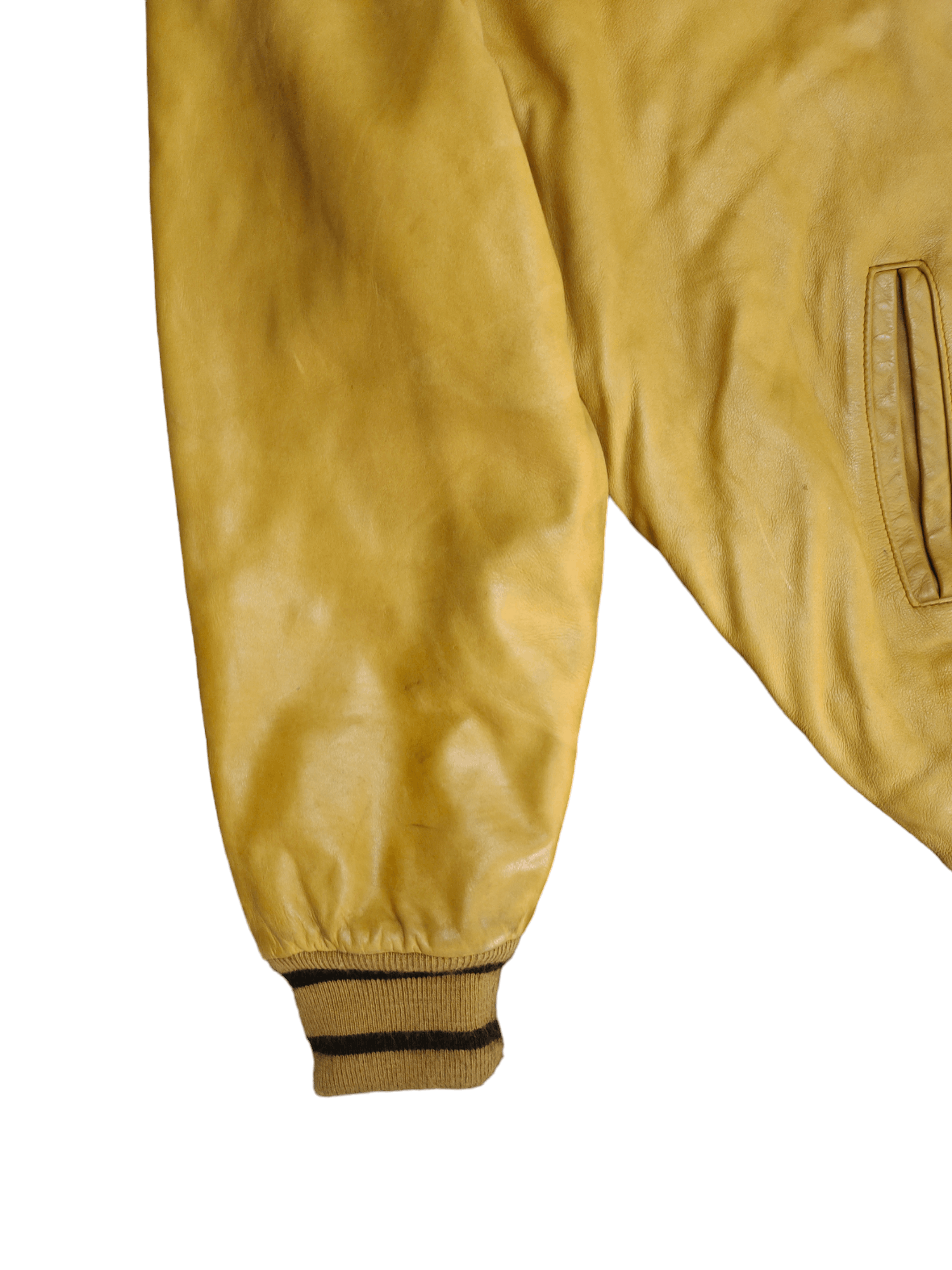 Karl Kani 1980s The Art Of Karl Kani Embroidered Baggy Leather Jacket Size US XXL / EU 58 / 5 - 11 Thumbnail