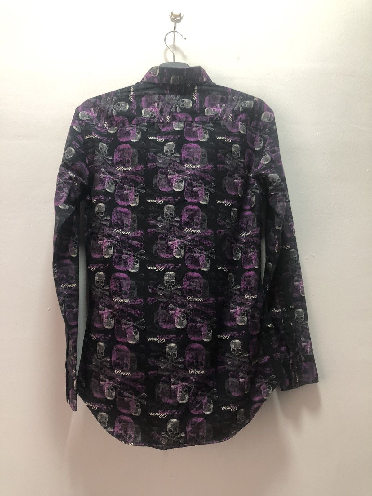 Roen × semanticdesign ROEN x SEMANTIC DESIGN Shirt Skull Full Print Size L / US 10 / IT 46 - 7 Thumbnail