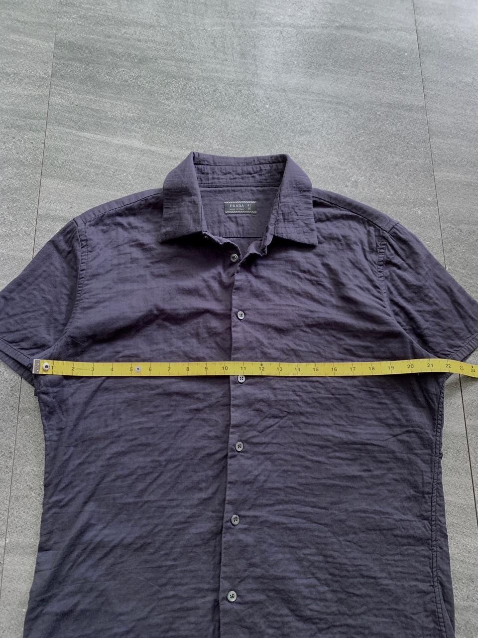 Prada FREE TAX! Soft Pleated SS Shirt Size US M / EU 48-50 / 2 - 11 Thumbnail
