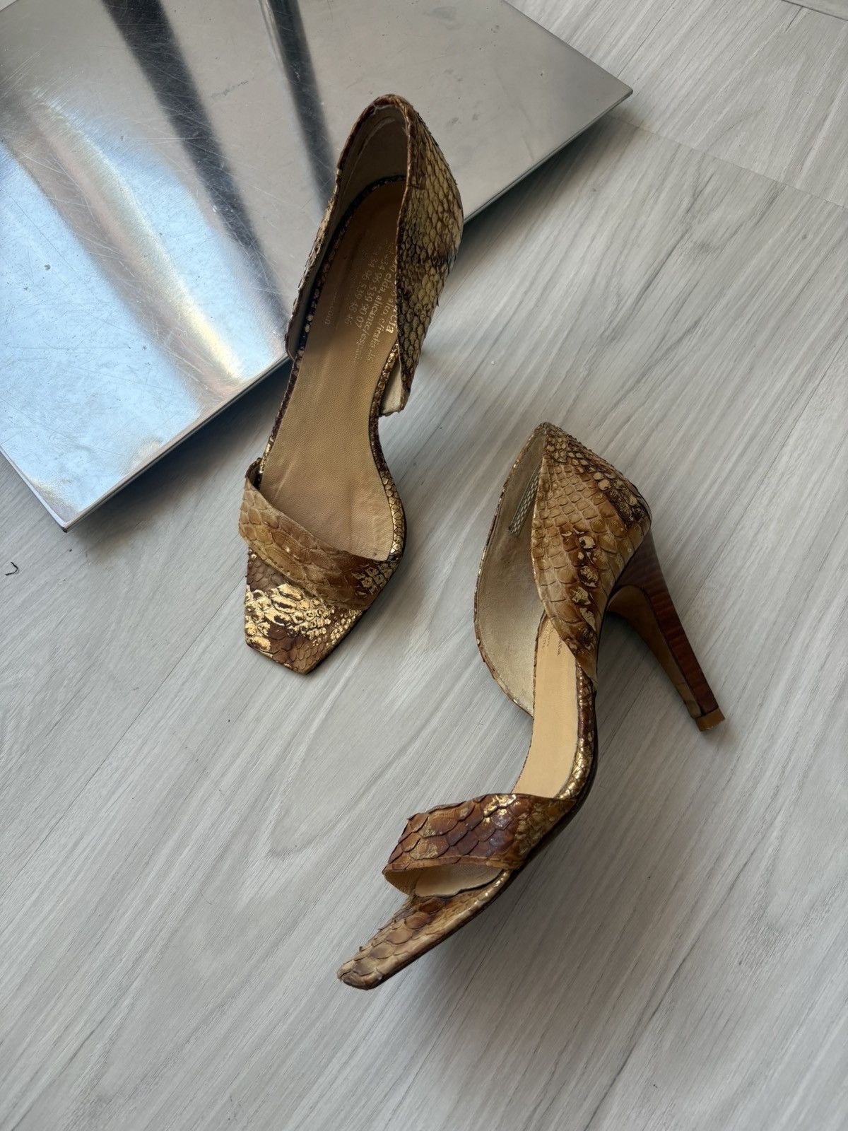 Pedro Garcia Pedro Garcia python snake heels Size US 6.5 / IT 36.5 - 11 Thumbnail