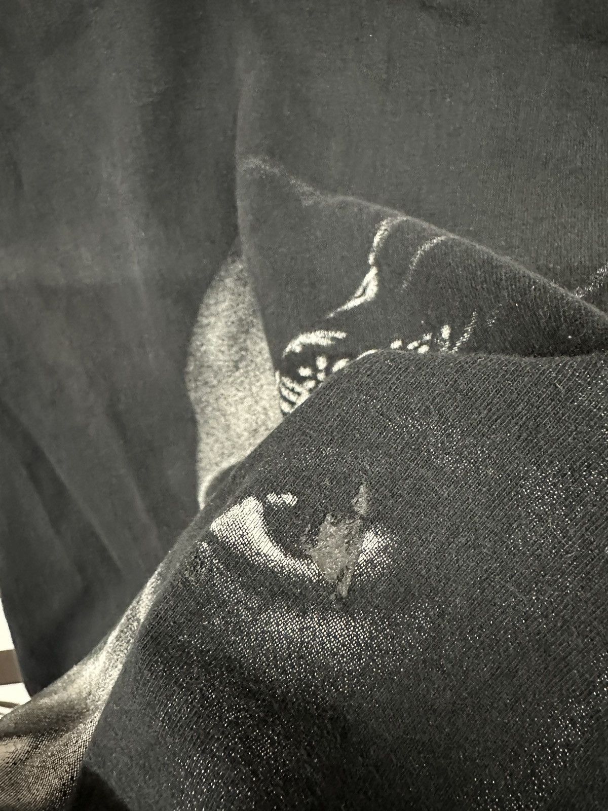 Rap Tees × Vintage Vintage Y2K 2Pac Rhinestone Big Face Rap T-Shirt Size US XXL / EU 58 / 5 - 7 Thumbnail