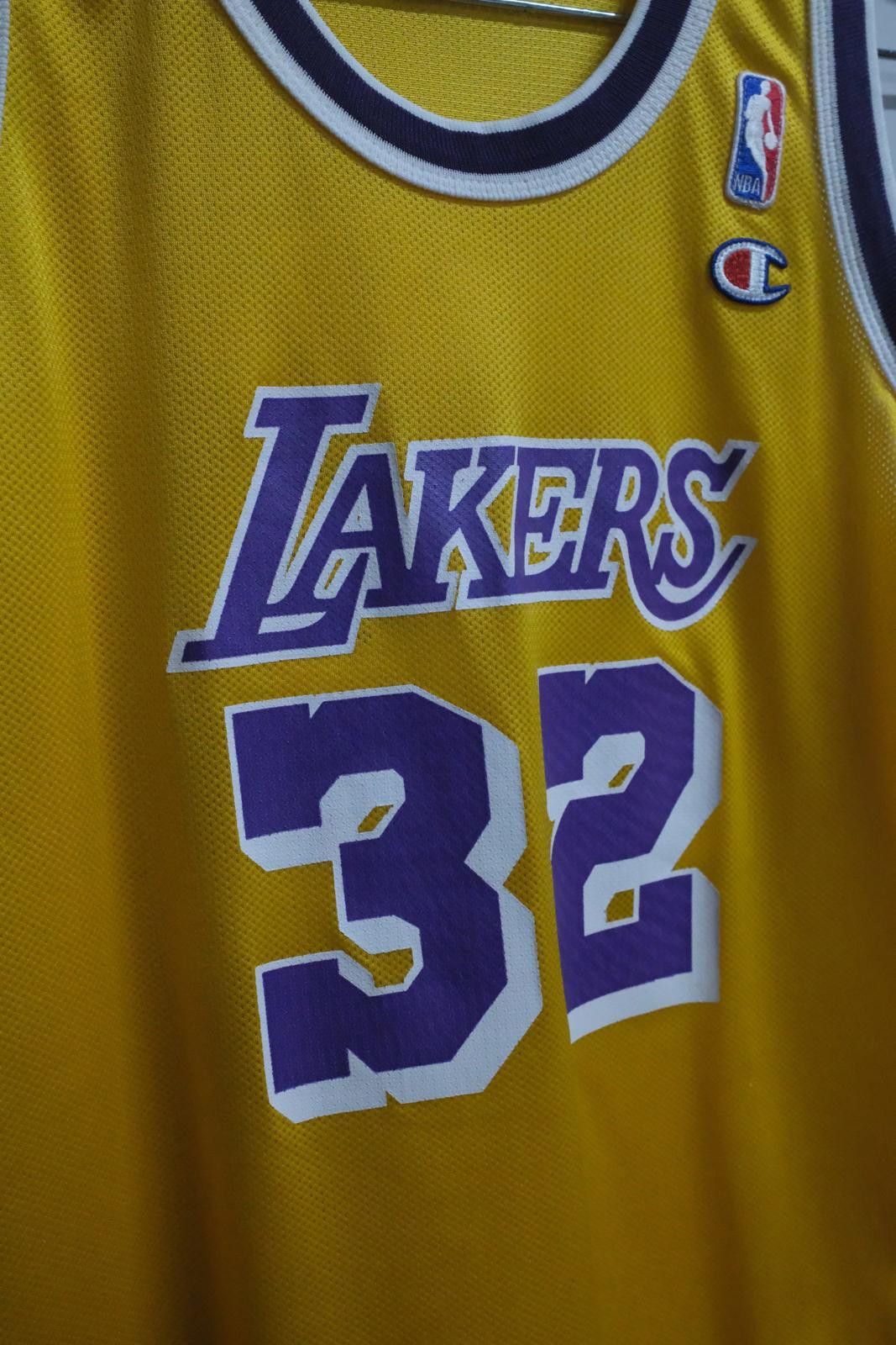 Champion 90 Champion Los Angeles Lakers Johnson #32 Basketball Jersey Size ONE SIZE - 4 Thumbnail