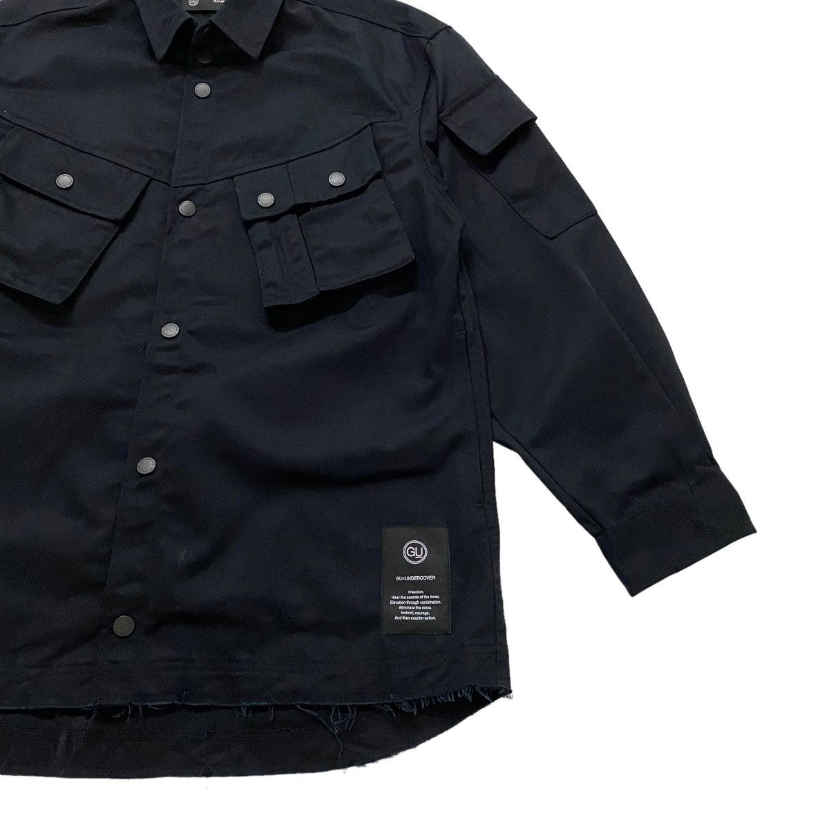 Undercover ⚡️Gu x Undercover black jacket nice design Size US M / EU 48-50 / 2 - 4 Thumbnail