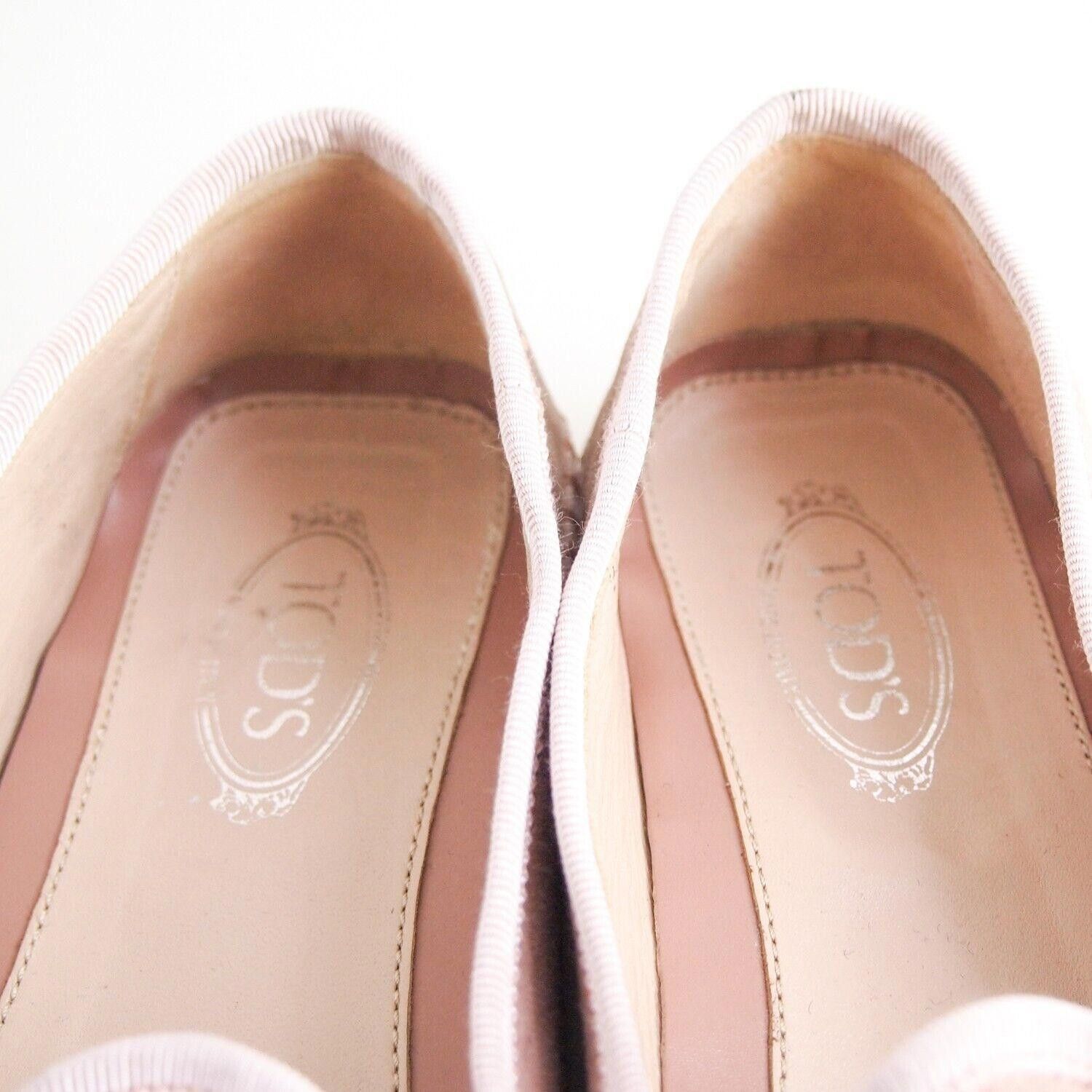 Tod's Tods Gommini Loafers Pink Suede Womens EU 37.5 US 7.5 Size US 7.5 / IT 37.5 - 5 Thumbnail