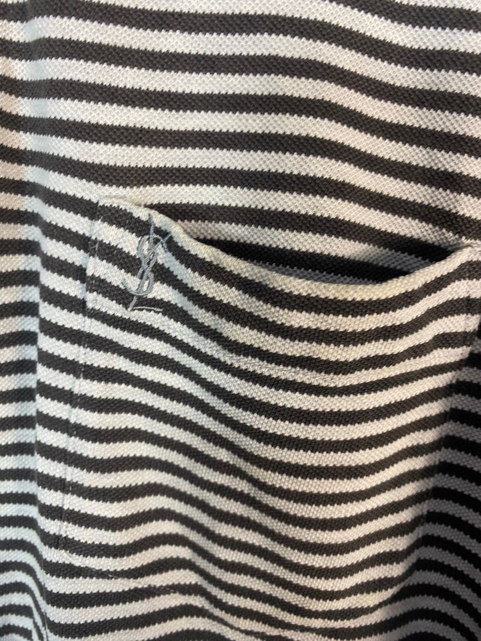 Yves Saint Laurent Best price 🔥Ysl stripe polo shirt Size US L / EU 52-54 / 3 - 5 Thumbnail