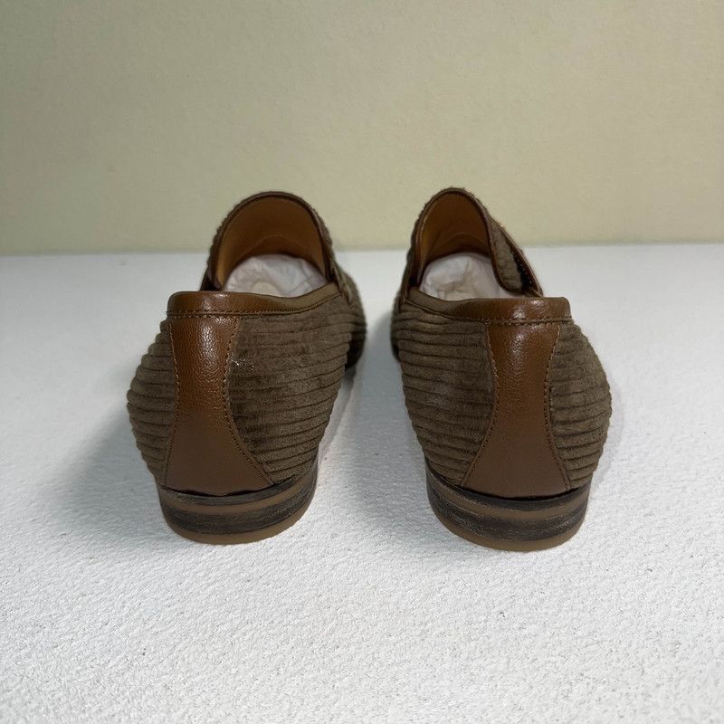 Gucci Gucci Brown Velvet Loafers for Men - Size US 7.5 / EU 40-41 - 3 Thumbnail