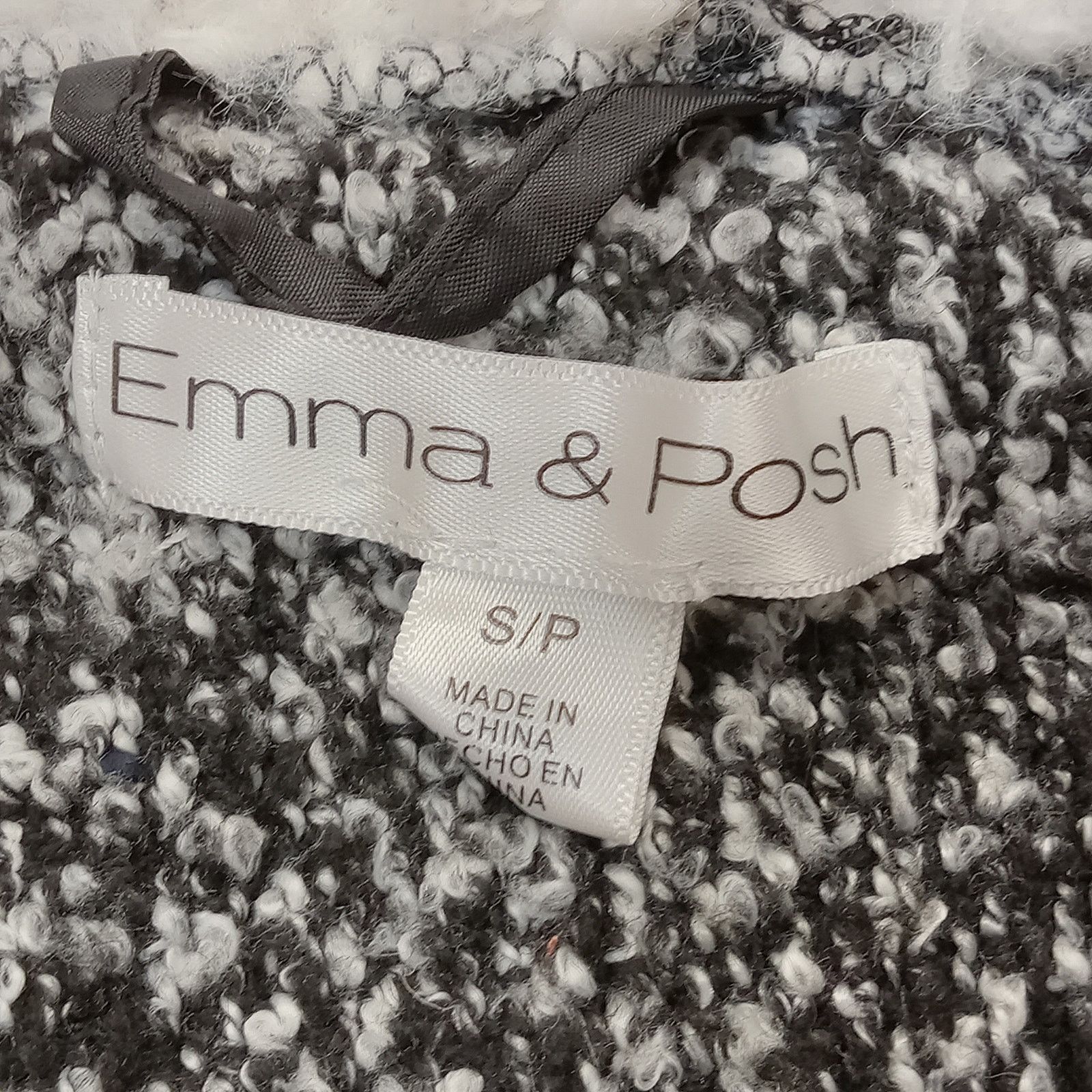 & Other Stories Emma & Posh Faux Vest S Women's Black Pockets Size S / US 4 / IT 40 - 4 Thumbnail