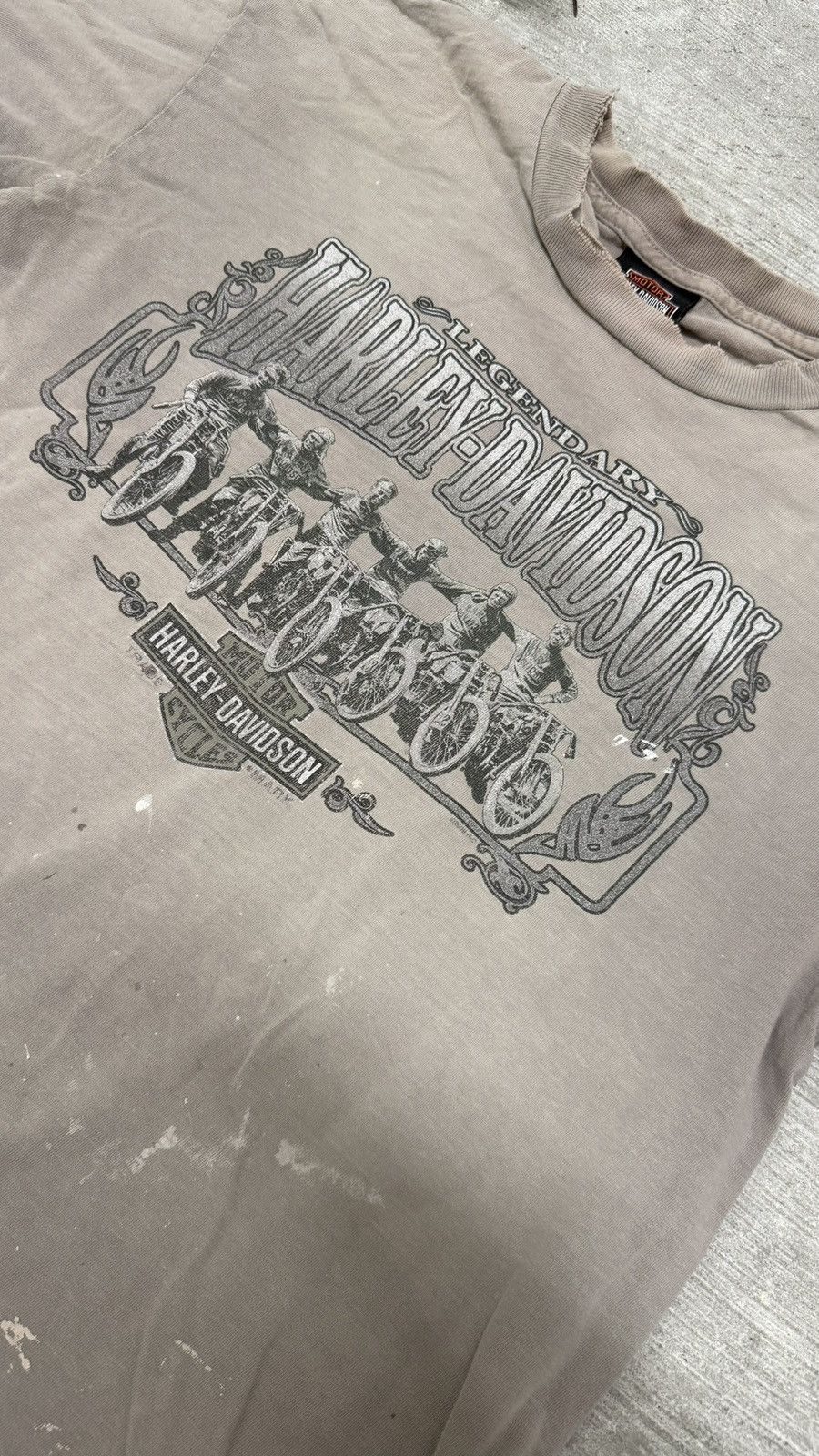 Harley Davidson Thrashed Harley Davidson Gettysburg Size US L / EU 52-54 / 3 - 2 Thumbnail