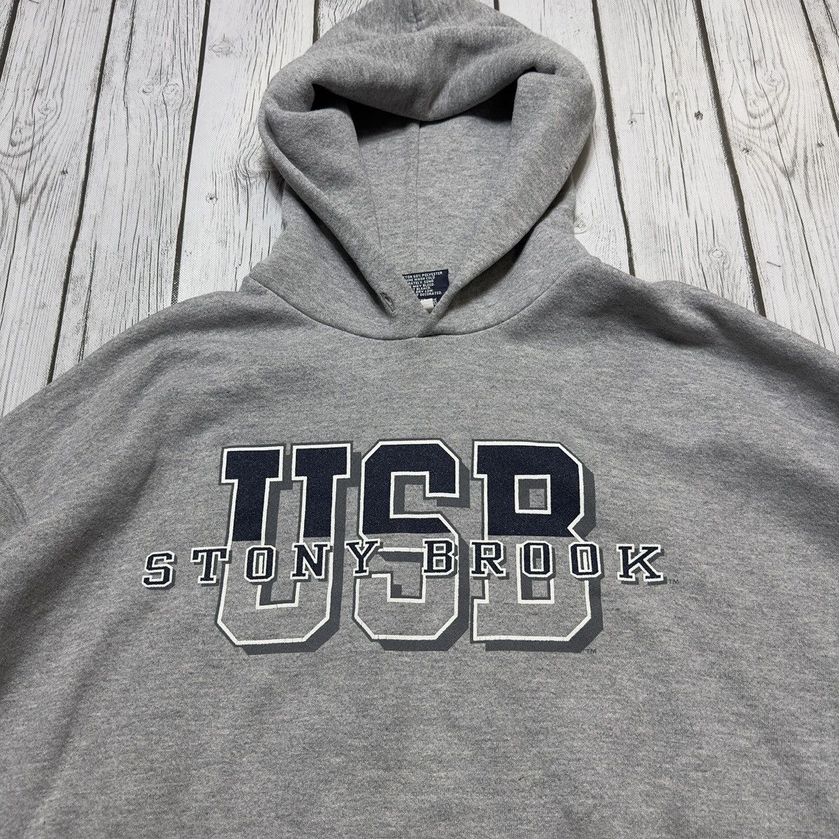 Jansport × Vintage Vintage University at Stony Brook hoodie Size US L / EU 52-54 / 3 - 3 Thumbnail