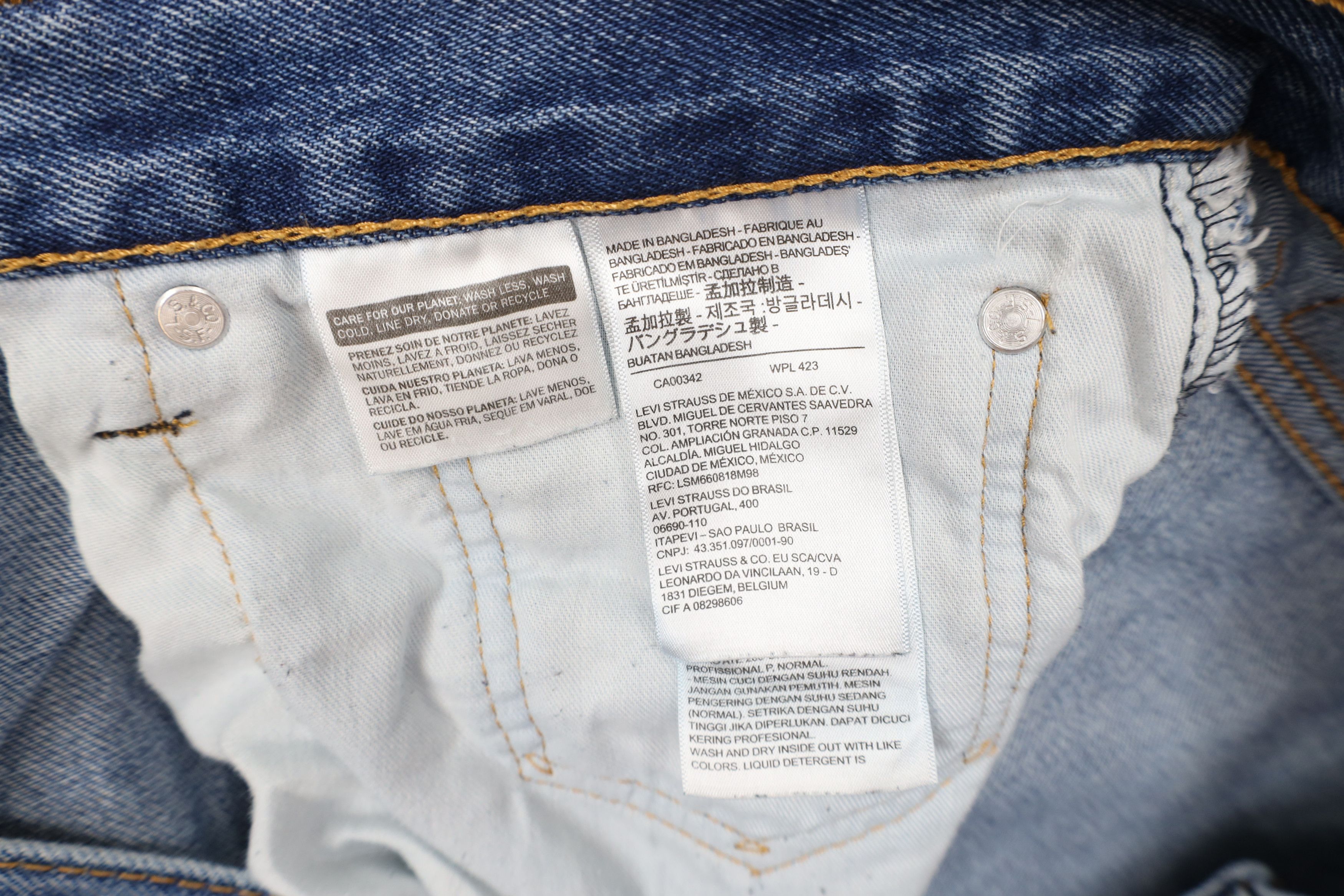 Levi's Vintage Y2K Levis 550 Relaxed Fit Denim Jeans Blue Cotton Size US 40 / EU 56 - 7 Thumbnail