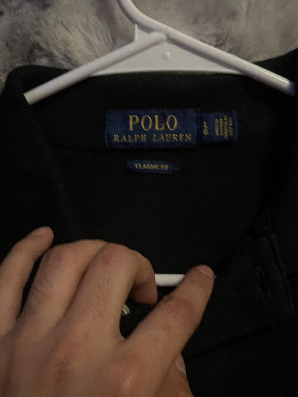 Polo Ralph Lauren Black polo Size US L / EU 52-54 / 3 - 2 Thumbnail