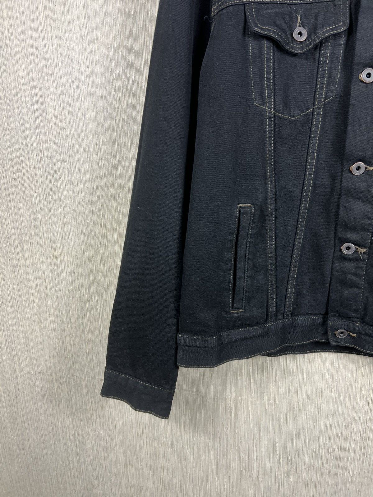 Wiz Khalifa Vintage Wiz Khalifa fan denim jacket print weed joint blunts Size US L / EU 52-54 / 3 - 7 Thumbnail