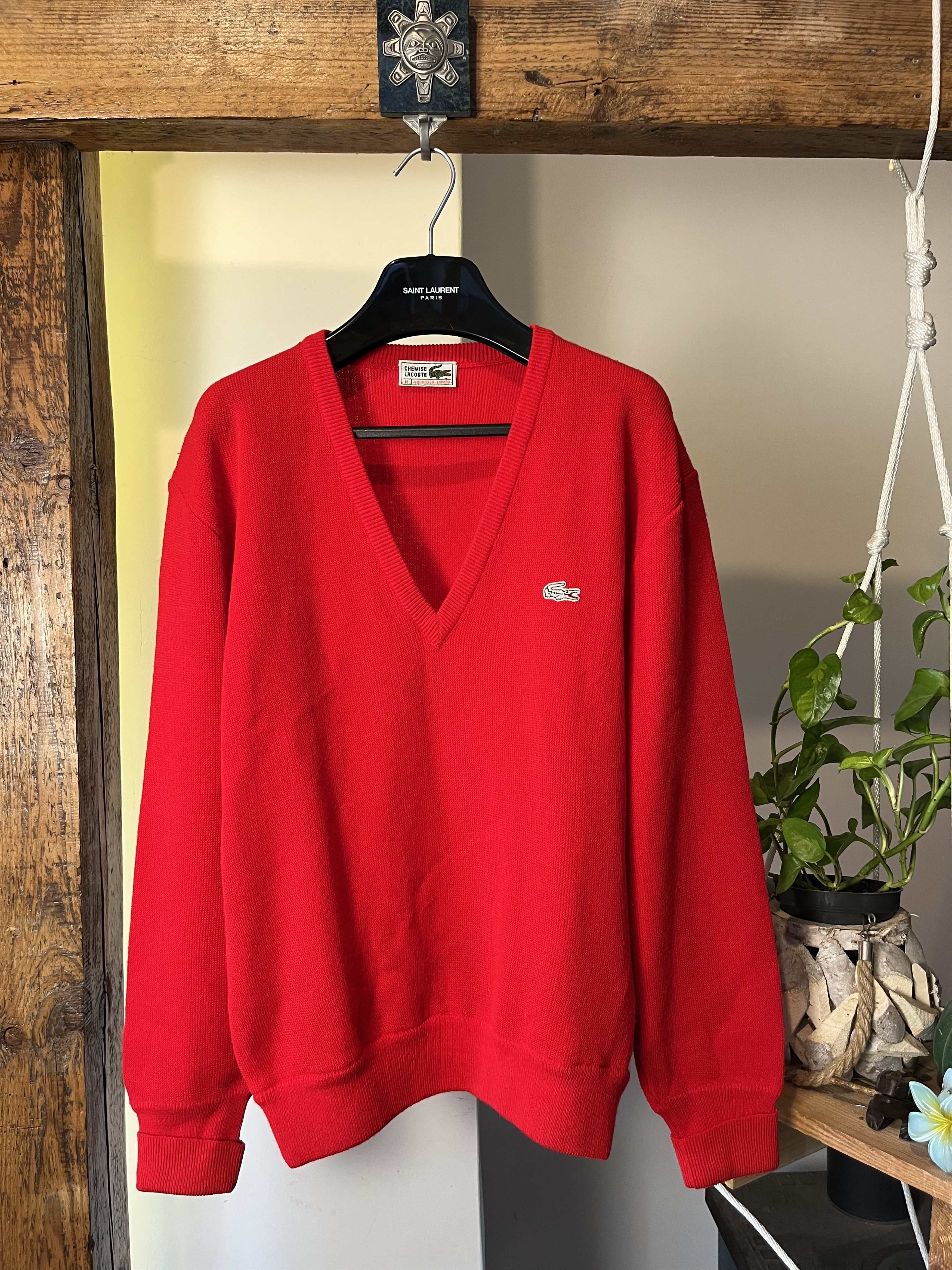 Japanese Brand × Lacoste × Vintage Vintage 90s Lacoste Chemise Knitwear Size US M / EU 48-50 / 2 - 1 Thumbnail