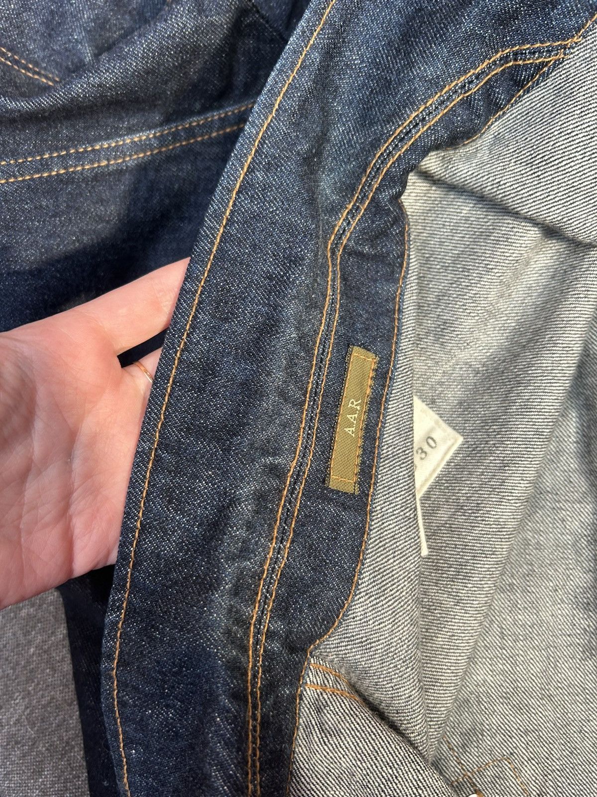 Japanese Brand Against All Risks A.A.R by Yohji Yamamoto Zip Denim Jacket Size US L / EU 52-54 / 3 - 13 Thumbnail