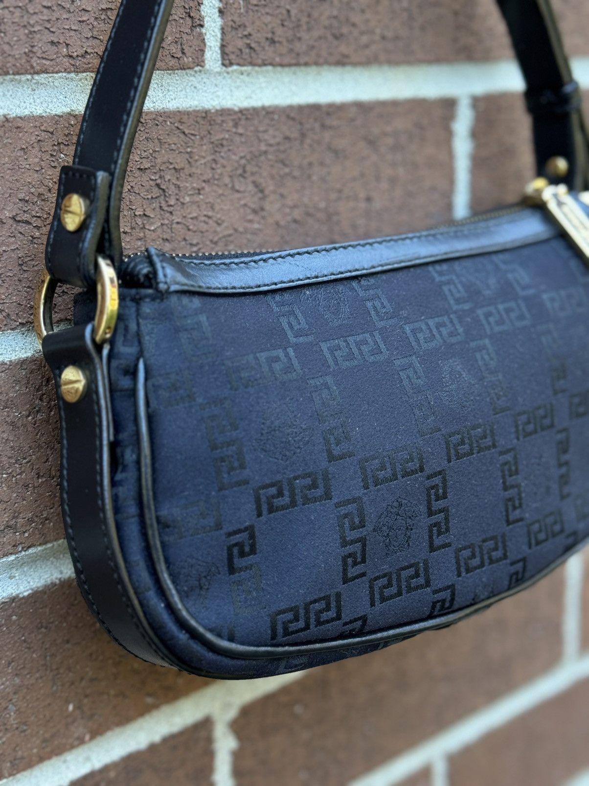 Versace Versace Vintage Bag Authentic Size ONE SIZE - 3 Thumbnail