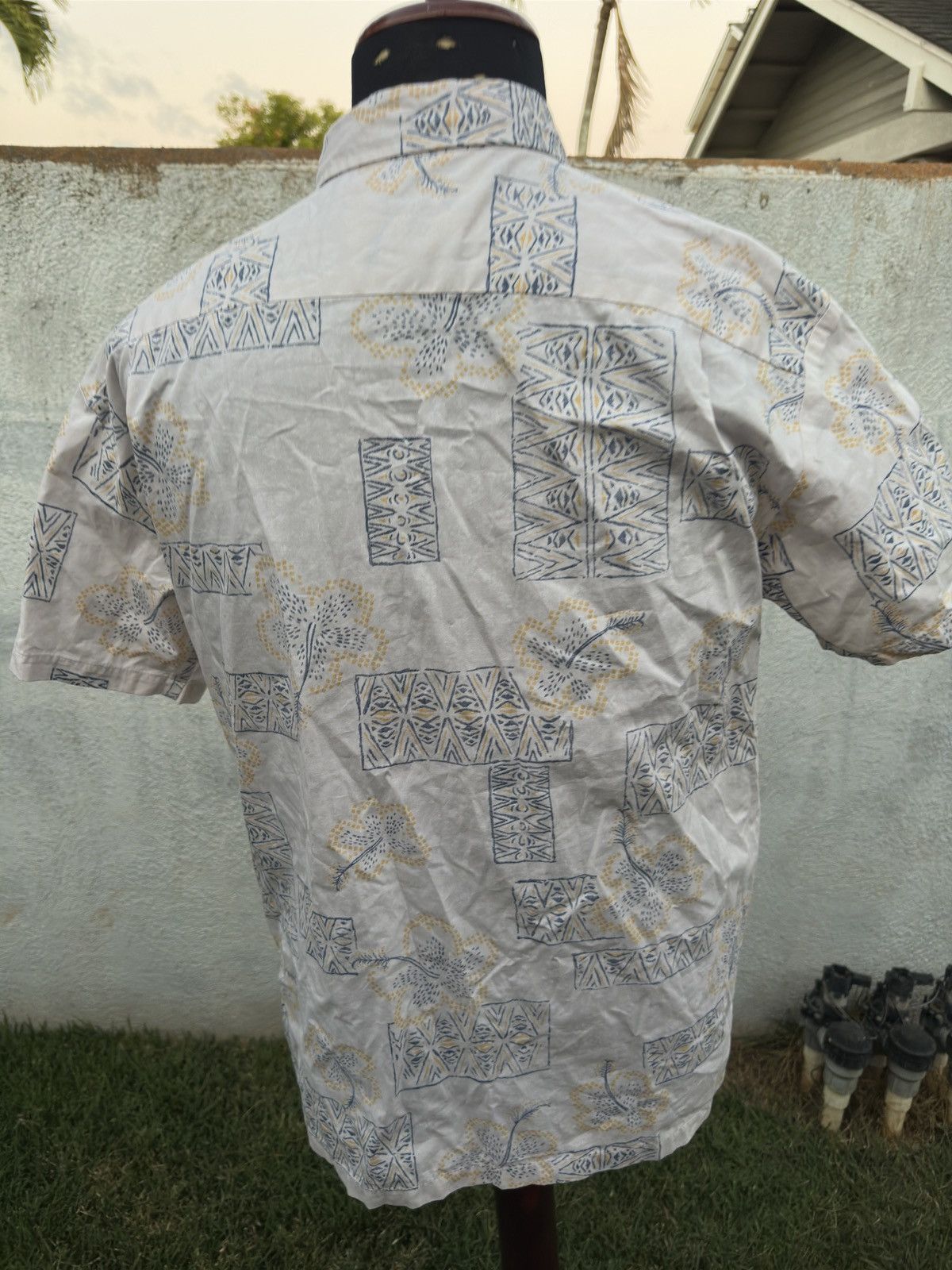 Other PreOwned Kahala Hawaiian Shirt Full Button White Men's Large Size US L / EU 52-54 / 3 - 2 Thumbnail