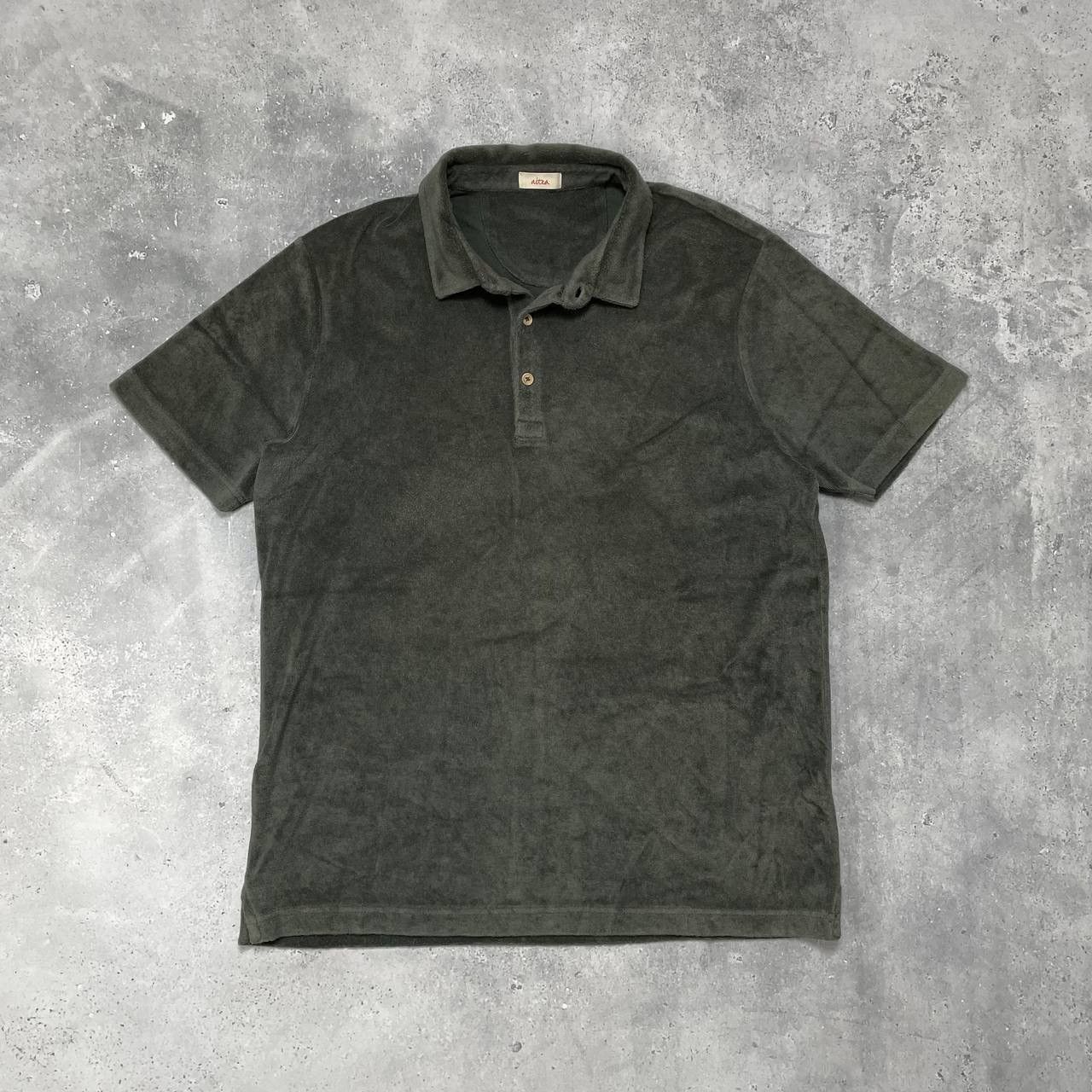 Altea Altea Terry Towelling Polo Shirt Green Size L Size US L / EU 52-54 / 3 - 1 Thumbnail