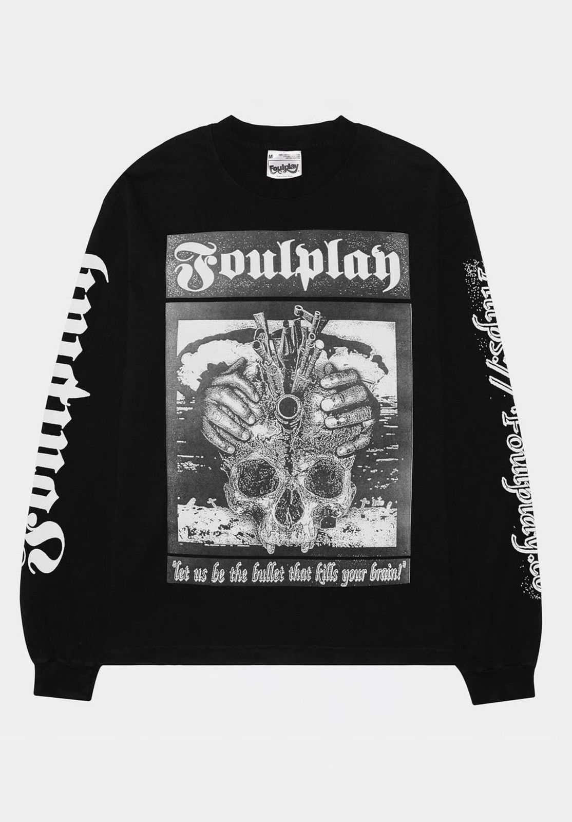 Foulplay Company Foulplay Bullet Long Sleeve T-Shirt (Black) Size US L / EU 52-54 / 3 - 1 Thumbnail
