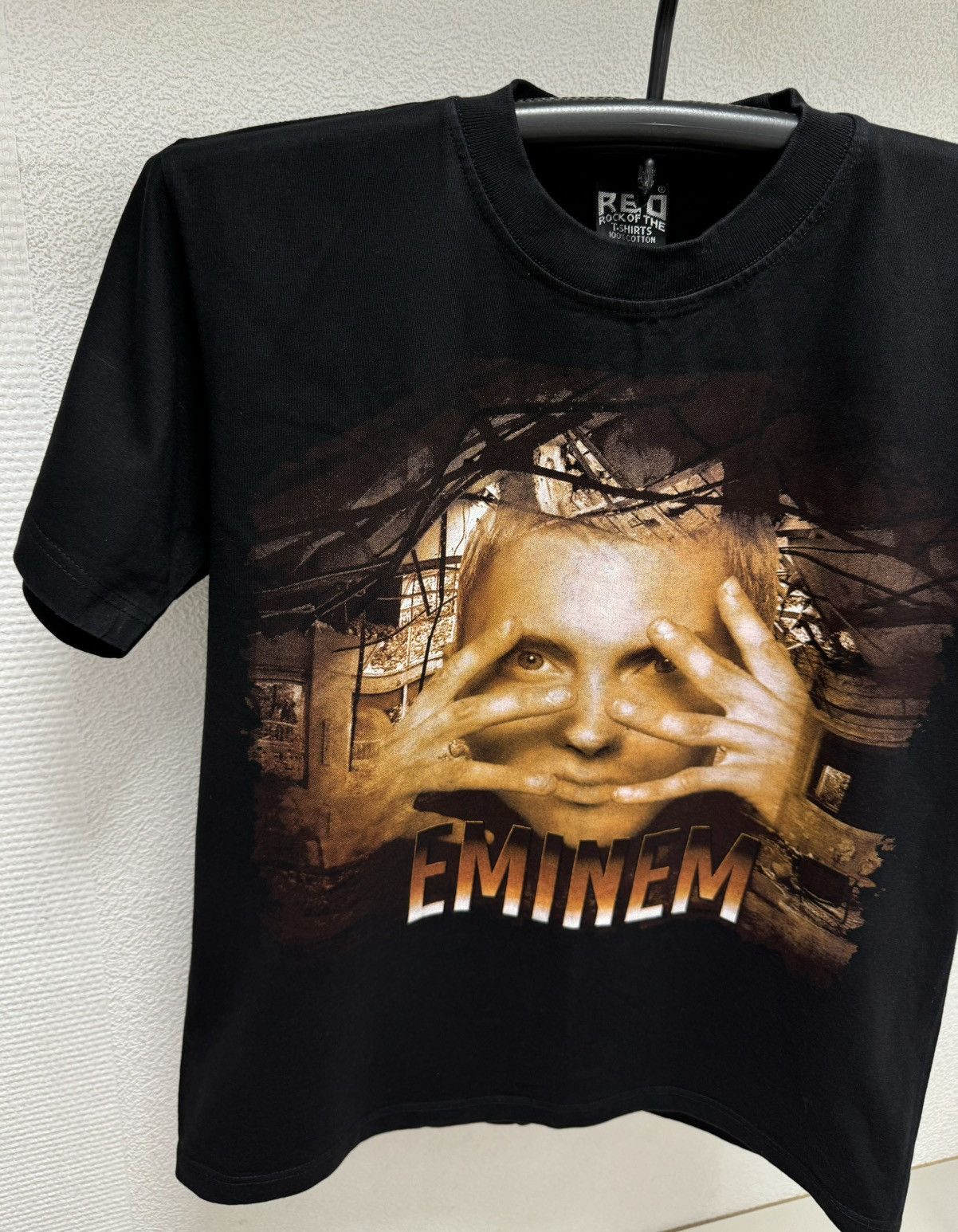 Eminem Eminem vintage single t-shirt M sz 1990th Slim Shaddy Size US XL / EU 56 / 4 - 3 Thumbnail