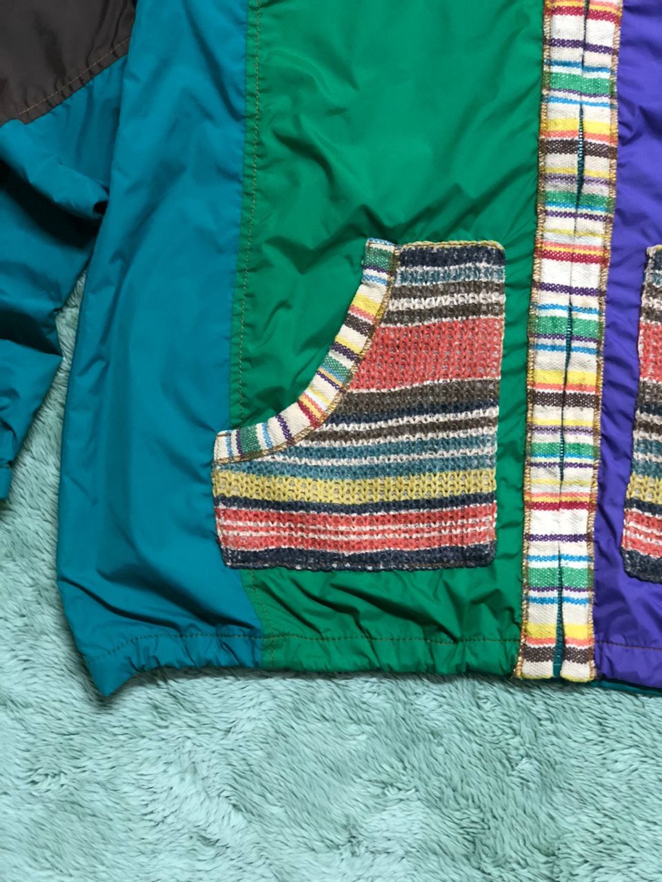 Japanese Brand JAPANESE BRAND ANTIBALISTIC MULTICOLOR LIGHT JACKET HOODIE Size US M / EU 48-50 / 2 - 11 Thumbnail
