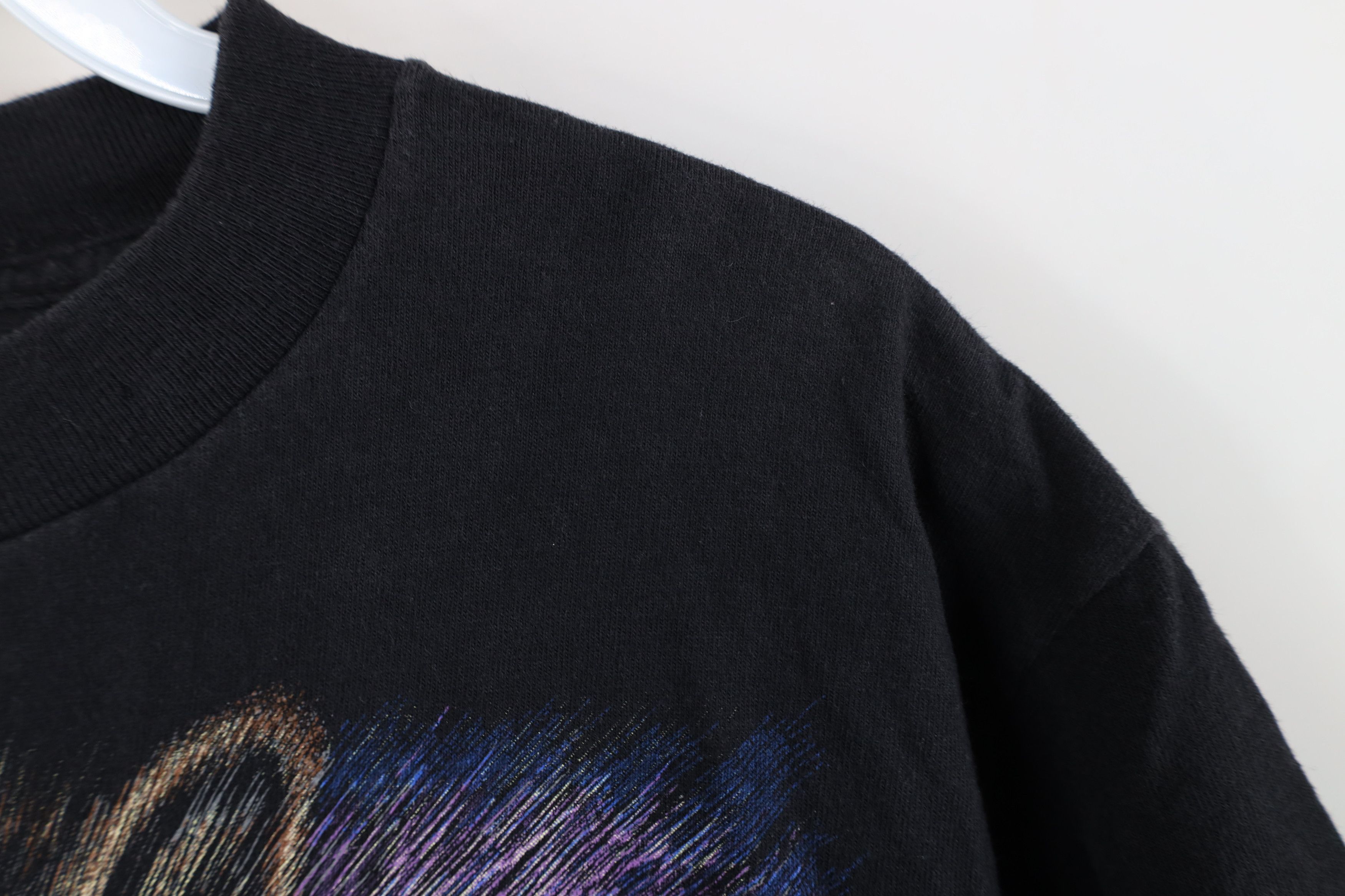 Vintage Vintage 90s Streetwear Nature Spirit Animal T-Shirt Black Size US M / EU 48-50 / 2 - 7 Thumbnail