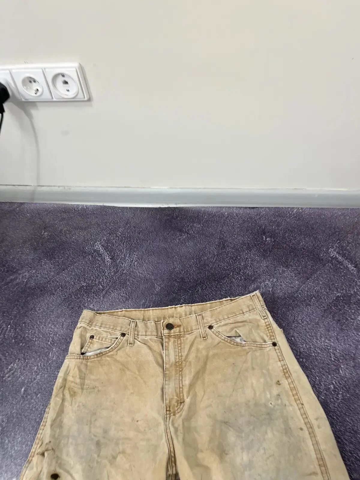 Dickies × Vintage Vintage Dickies Y2K American Work Hype Baggy Pants Jeans Size US 34 / EU 50 - 9 Thumbnail