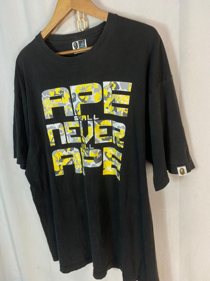 Bape × Vintage “Ape shall never kill ape”printed tshirt by bape Size US XL / EU 56 / 4 - 2 Thumbnail
