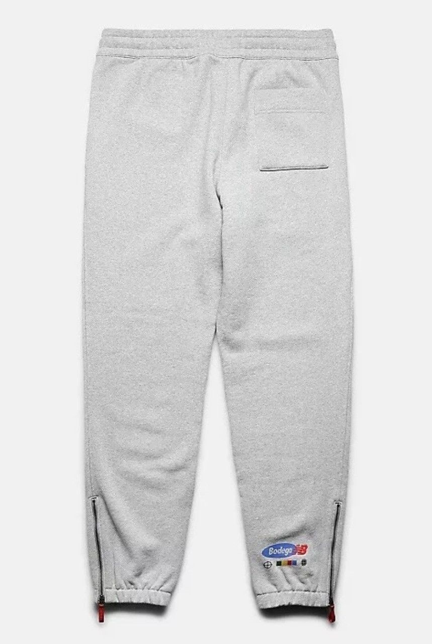 Bodega × New Balance Bodega x New Balance Sweatpants Joggers Athletic Grey Large Size US 34 / EU 50 - 2 Thumbnail
