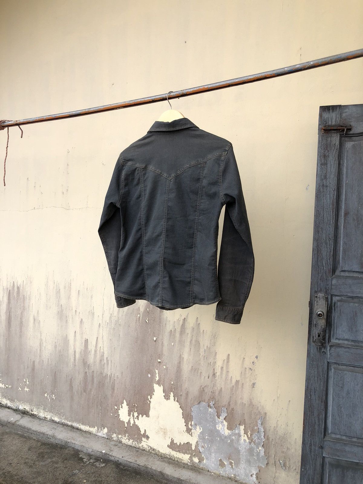 Vintage Flash Stretch Button Faded Distressed Japanese Babes Style Size M / US 6-8 / IT 42-44 - 23 Thumbnail