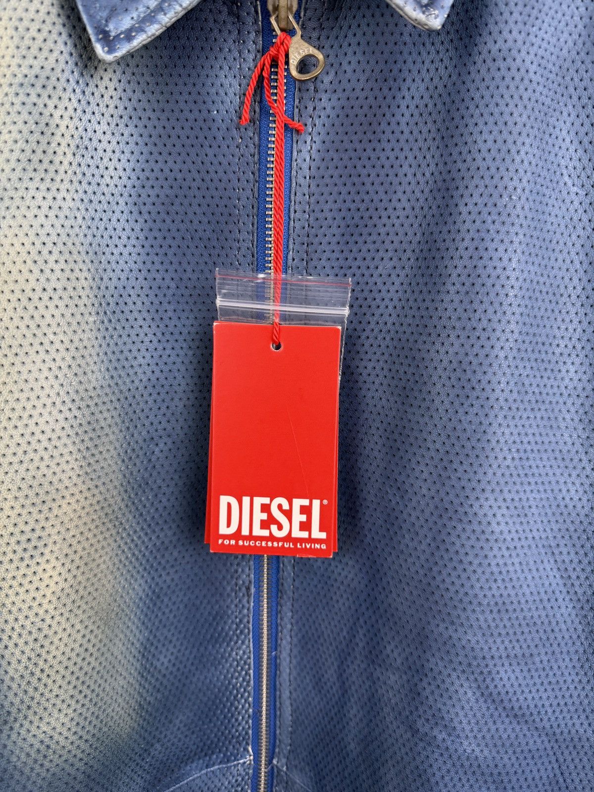 Diesel ❗️NEW 🇺🇸 Diesel Leather Jacket L-Clime Giacca Rare NWT Size US L / EU 52-54 / 3 - 7 Thumbnail