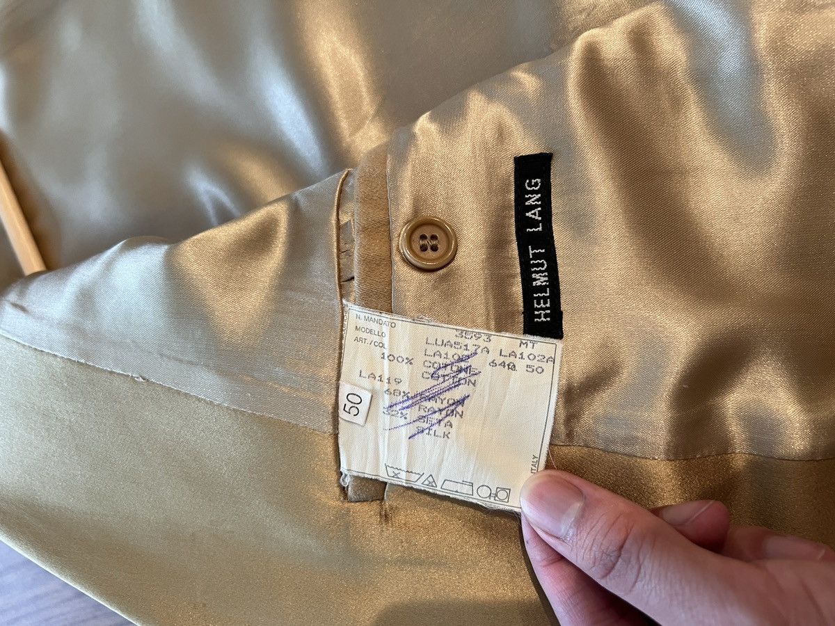 Helmut Lang Helmut Lang Fall ’98 Peak Lapel Coat Size US M / EU 48-50 / 2 - 8 Thumbnail