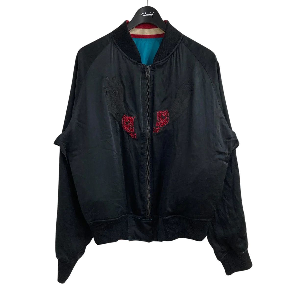 Yohji Yamamoto Yohji Yamamoto pour homme Buddha silk reversible sukajan Size US L / EU 52-54 / 3 - 1 Thumbnail