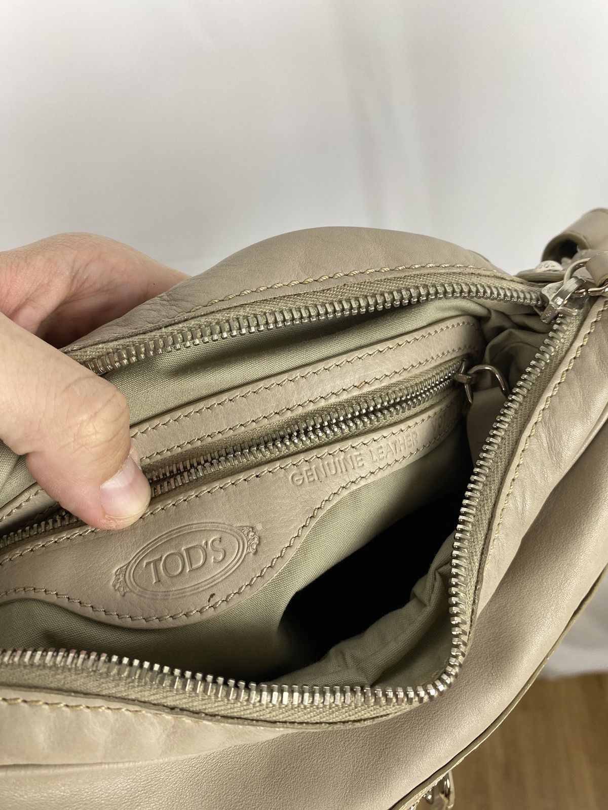 Tod's Tod’s Sacca Handbag Genuine Leather Pockets Bag Size ONE SIZE - 20 Thumbnail