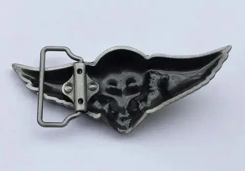 Other Angels Skull Biker Belt Buckle Size ONE SIZE - 4 Thumbnail
